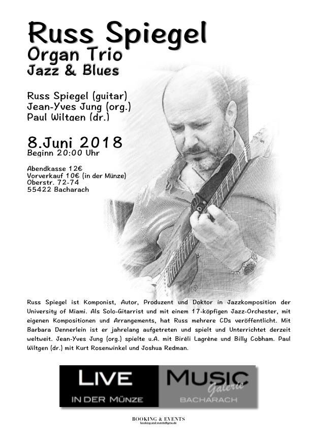 Tonight it’s of to Bacharach along the Rhine River to play with Jean-yves Jung and Paul Wiltgen at the Mûnze.