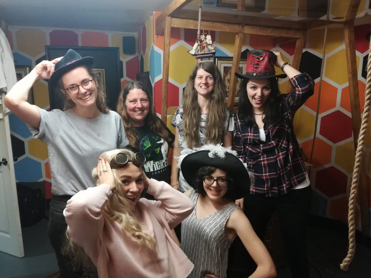 TeganCJNarain's tweet photo. Great team day yesterday with @Girlguiding #membercomms ! Thanks for having me as your lead volunteer. Lots of great plans and work activities, finished off by our escape room experience! #volunteerstaffpartnership https://t.co/02aJF2D2Uj