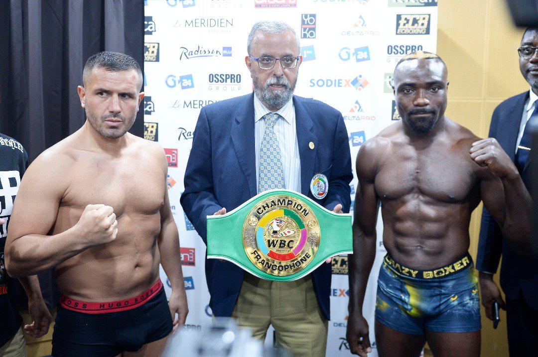 LDiweckou's tweet photo. Ce soir le #Gabon 🇬🇦 sera représenté par notre champion, @TaylorMabika🥊qui va devoir protéger sa ceinture face à Nuri SEFERI.
Allez la panthère!
#MABSEF #Boxe #Sport #Fairplay @YOKA1849 https://t.co/qHtXvfZdkc