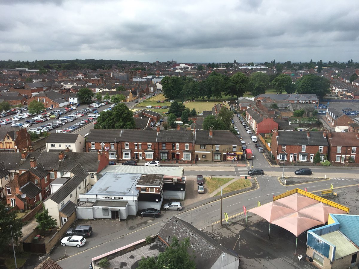 We’re in one of our high rise blocks at Market Hill today with Neil, our Head of Regeneration, chatting to <a href="/lincsfm/">Lincs</a> <a href="/ScunthorpeLive/">Scunthorpe Live</a> @VikingFM about fire safety now our sprinklers have been installed. #firesafety