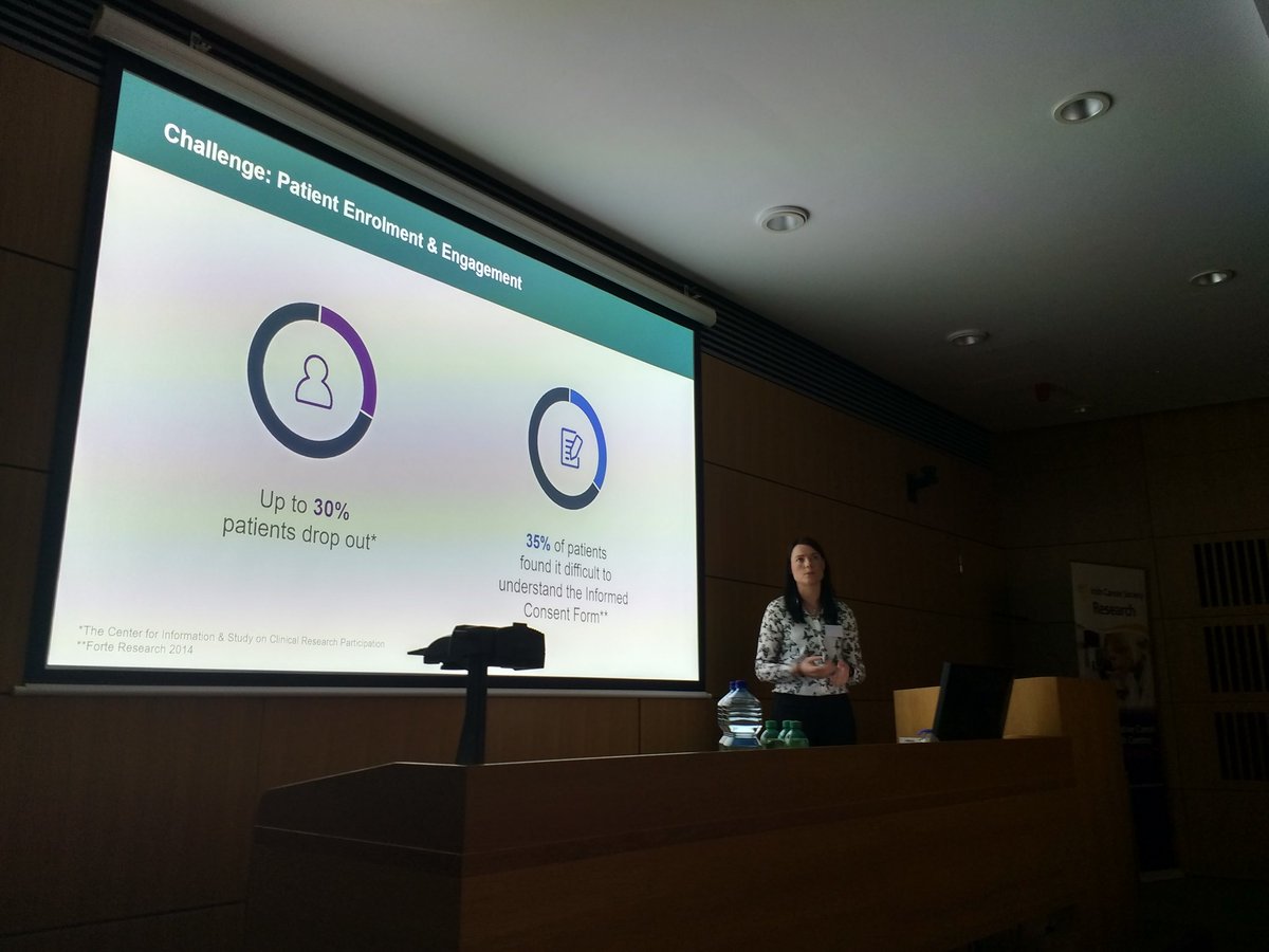 3dneonet's tweet photo. #NFOTII" The challenge of patient engagement in clinical trials" #3DNEONET researcher Rosemarie Carew Senior pharmacology manager in @ICONplc Firecrest https://t.co/stGUkUAZ24