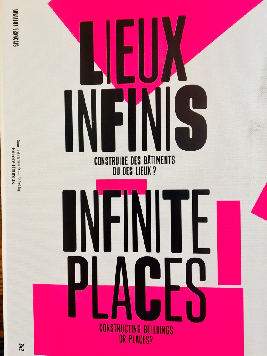 Gwiazdzinski's tweet photo. Sortie de l’ouvrage Lieux infinis du collectif #lieuxinfinis pour la #Biennaledevenise.
Merci de leur invitation à réfléchir avec #pascalnicolaslestrat, #raphaelbesson #Fazettebordage #joelleZask #patricePerez #Jadelindgaard #patrickviveret #gillesclement #PatrickBouchain https://t.co/K4izwwahkh