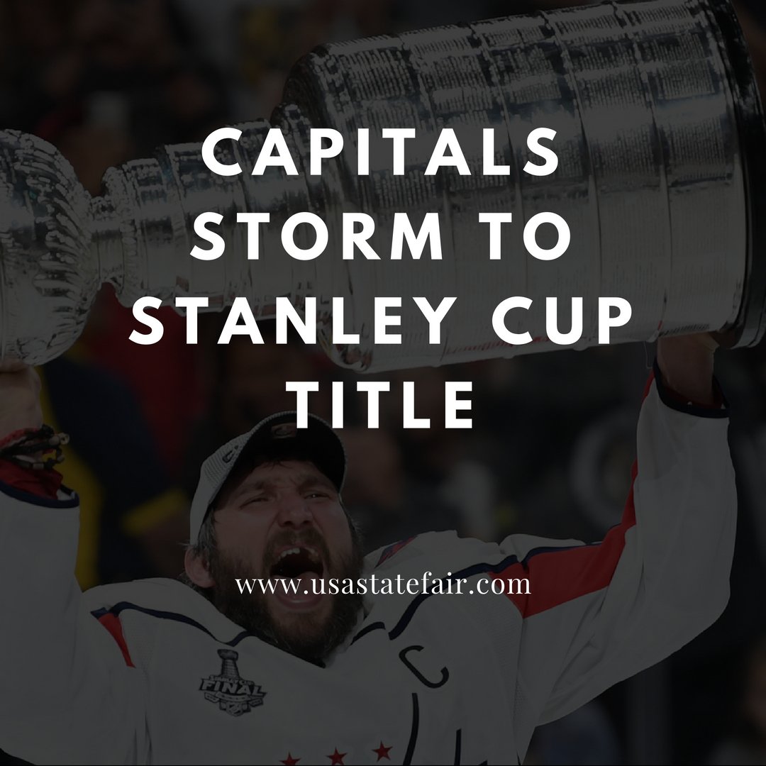 usastatefair's tweet photo. Capitals storm to Stanley Cup title - https://t.co/I0GOXrnBw9
#NHL #StanleyCupFinals #StanleyCup #usastatefair https://t.co/eHAezSNZed