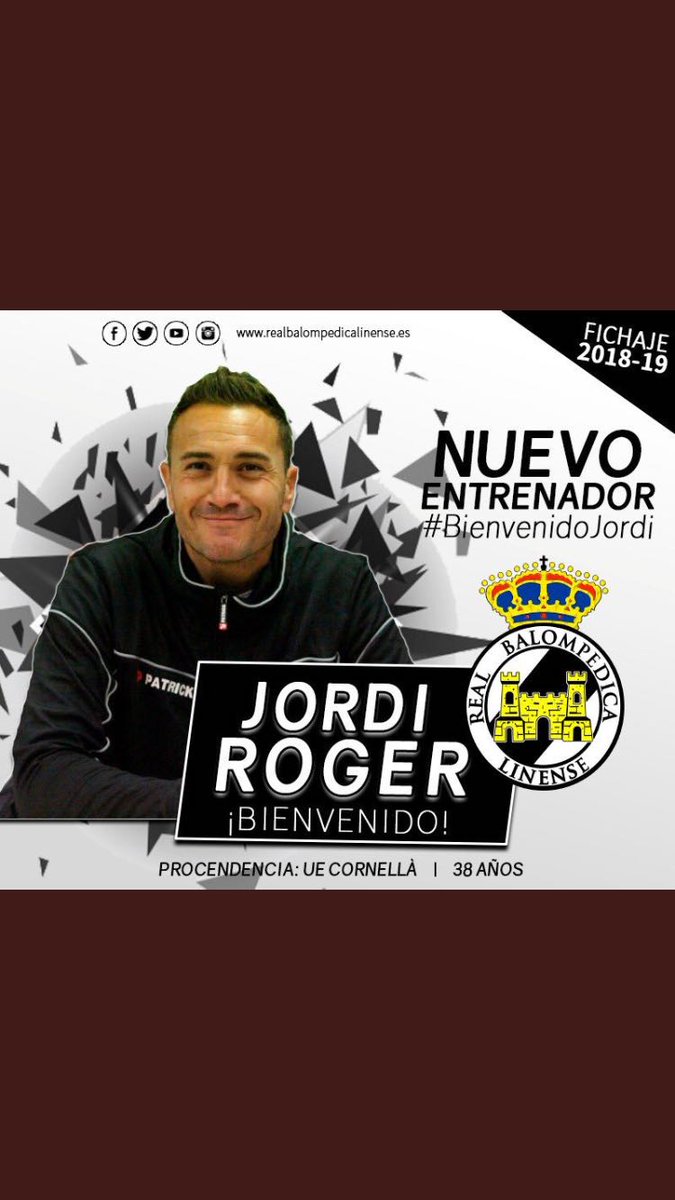 sergitogg's tweet photo. Mucha suerte en esta nueva aventura @jroger79. Gran mister que ficha @RBL1912. https://t.co/3GrvabhEls