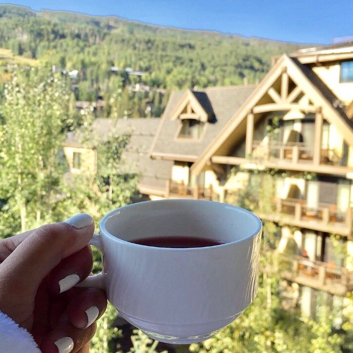 TravelwithATB's tweet photo. #HotCoffee ☕️ + #MorningViews ⛰ + #TravelSavings 💰 is all you need on a #Friday. Who agrees with us?! 📷 @FSVail #FSVail #VailSummer #AffinityTravelBenefits #TravelWell #LuxuryTravel #FourSeasonsResort https://t.co/dlSQuMtEDV