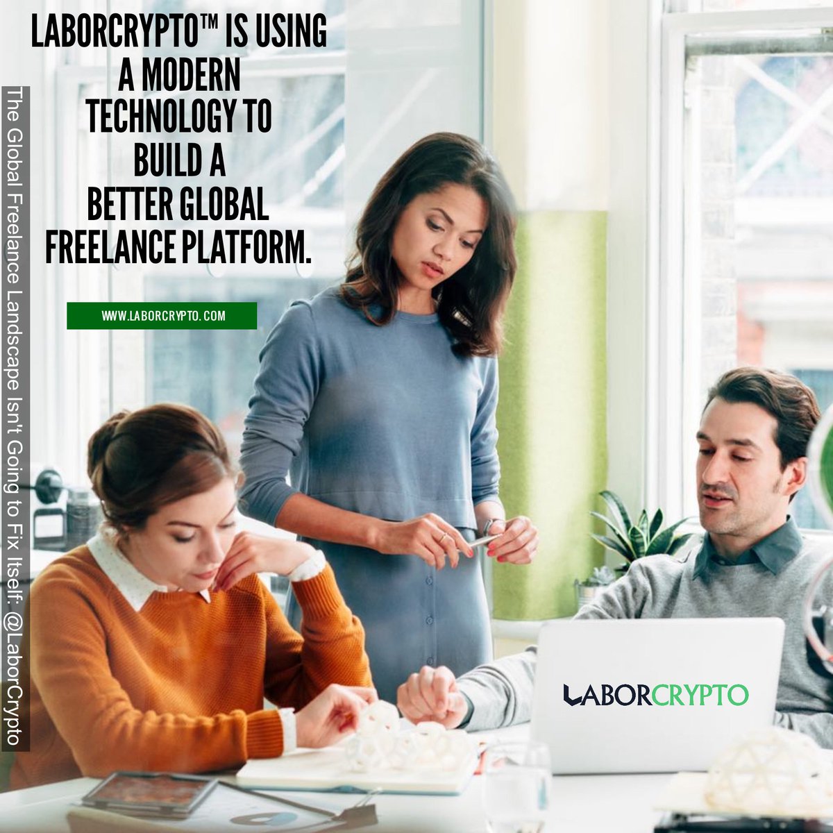LaborCrypto's tweet photo. LaborCrypto is using a modern technology to build a better global freelance platform. #freelance #hire #laborcrypto https://t.co/kyrykOPVGp https://t.co/4liVpy6ZQX