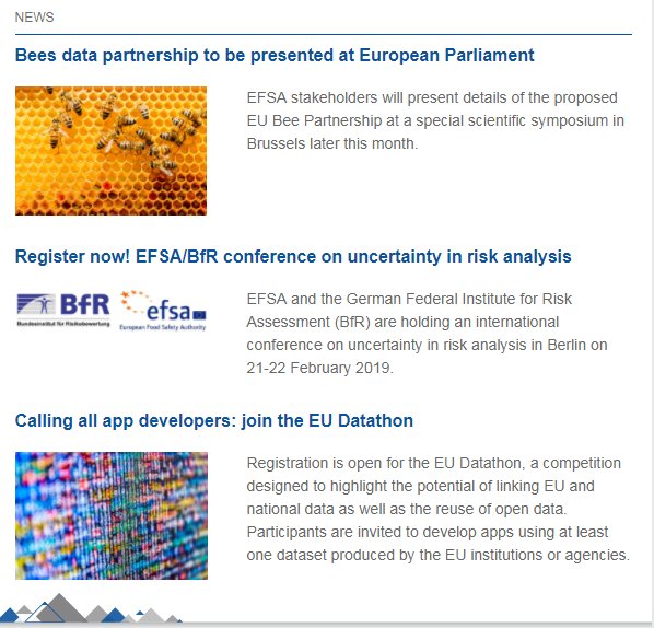EFSA_EU's tweet photo. The latest issue of the EFSA Highlights #Newsletter is out. Don't miss it
https://t.co/pQlHk2aWAl https://t.co/9BkZxyoGm0