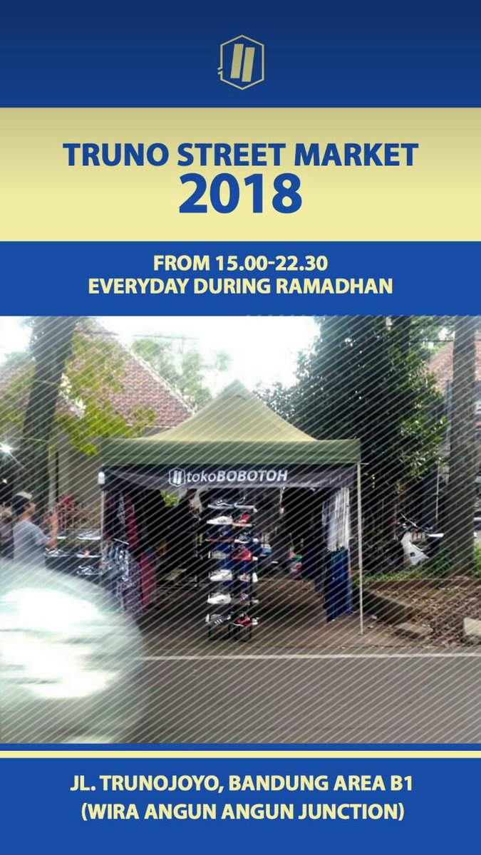 Wilujeng buka puasa. Yuk nu bade balanja kanggo lebaran, merapat ka Trunojoyo street Market. Lapak kami samping Heaven Skateboard (pertigaan wira angun2) Harga khusus 150K/ 2 pcs tshirt..Ramaikan!
