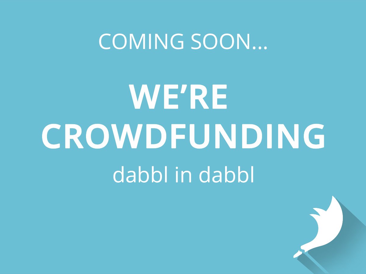 dabblinvest's tweet photo. Coming soon: Dabbl is crowdfunding on @seedrs and you can get involved! 🙌  We know you love to dabbl in stocks already so stay tuned for more information about our crowdfunding campaign. We can't wait to tell you more! #crowdfund #invest #anyonecandabbl https://t.co/vLv0ZUVfHx