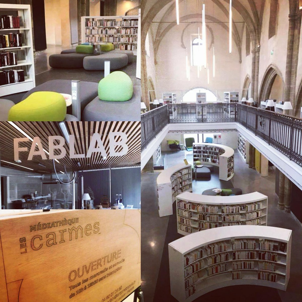 🇫🇷 Hier, Cédric Claquin était à la Médiathèque LES Carmes à Pertuis (84) pour présenter notre Kiosque et ses superbes ressources indépendantes ! Une parfaite illustration d'une bibliothèque de 3ème lieu. #diversitéculturelle #capsule #kiosque #digital