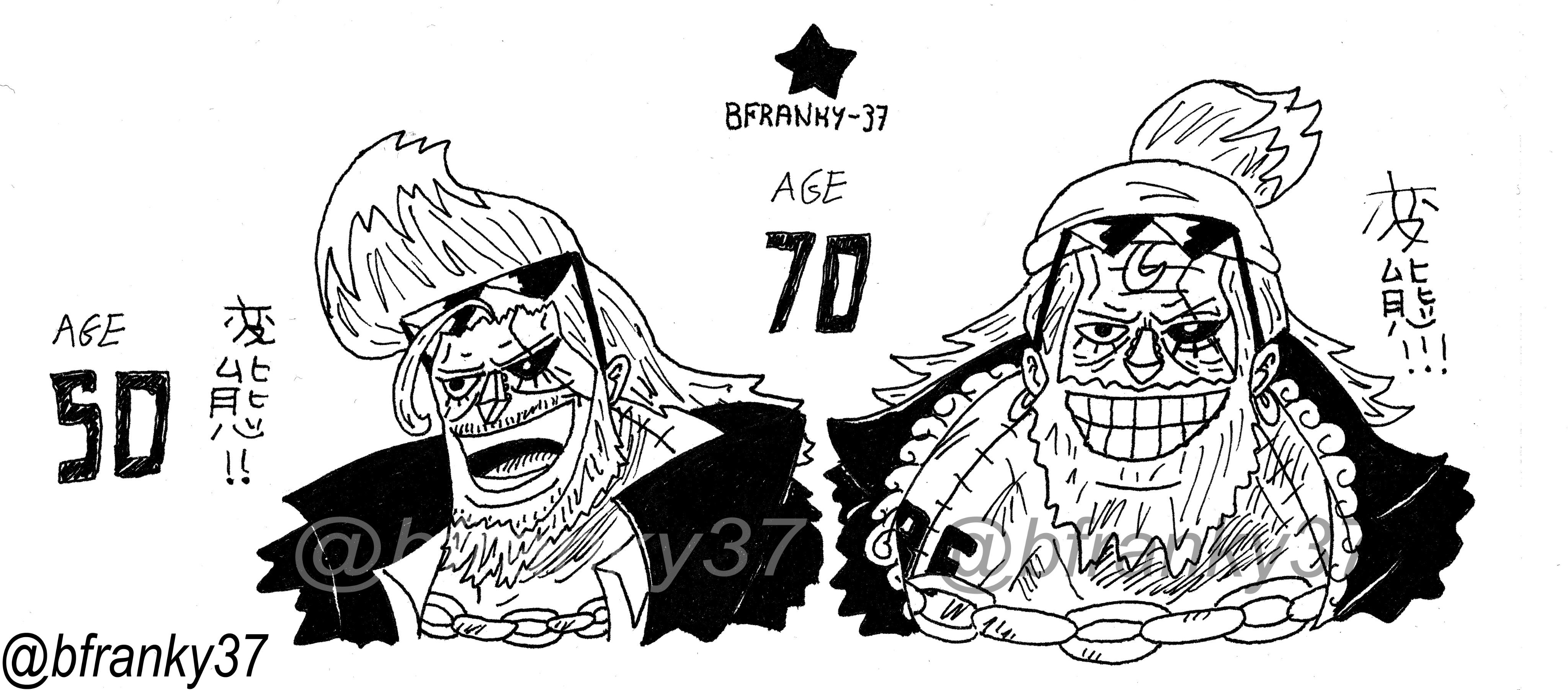 Bfranky 37 Bfranky 37 What Would Franky Look Like At Age 50 And Age 70 Take A Look Made By Me Suuupeeer Onepiece第1弾 Onepiece907 Bfranky37 Onepiece Sbs Onepiecesbs Sbs T Co X1rbukgjfs Twitter