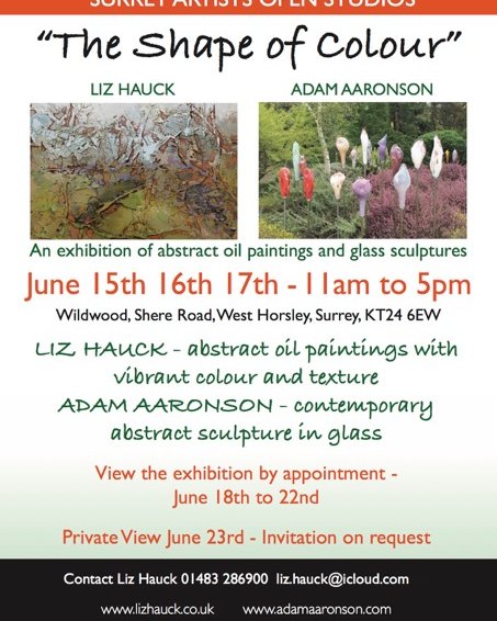 #SurreyOpenStudios is a great way to view #art that our resident <a href="/Surrey_Artists/">SAOS</a> have produced this year. Just follow the orange signs. 
Check out @aaronsonglass &amp;Liz Hauck and many others..

Read more here: bit.ly/2M7MHuF