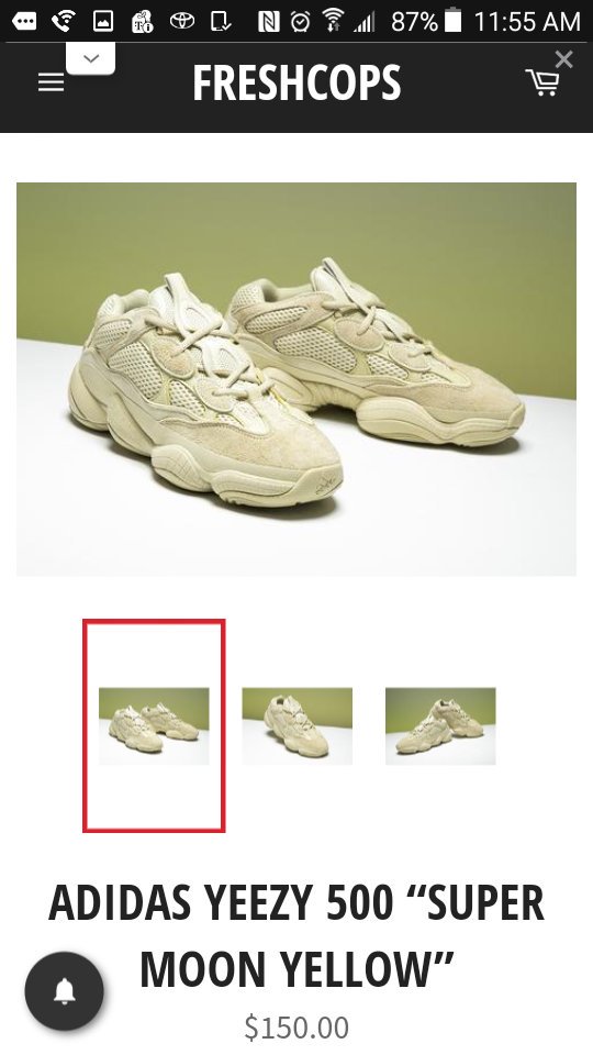 FreshCopss's tweet image. 🚨Yeezy 500 "Super Moon Yellow"
Releasing: June 9th, 2018
Retail: $200
❗❗Slot Fee: $150 - 30% = $105
❗Use discount code "30off" at checkout
Buy Here: freshcops.com/collections/ye…