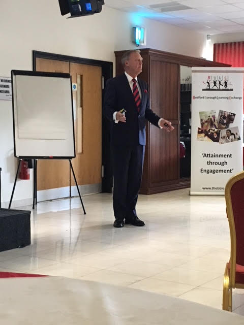 Big thank you to <a href="/Andy__Buck/">Andy Buck</a>  for presenting to Bedford Borough head teachers yesterday a wonderful and thought provoking keynote!
#bble #honk