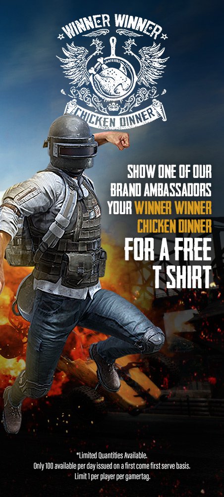 Pubg Mobile On Twitter Everyone In Los Angeles Going To E3 Should - for our pubgmobile f26 booth near the south lobby entrance and post their selfie using pubgmobilee3 you can even snag a free shirt if you get