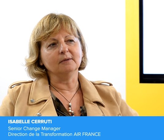 [Interview] Découvrez ce que Isabelle Cerruti Senior Change Manager chez #AirFrance, pense des rôles respectifs de l’entreprise et des collaborateurs au sein de l' #OrganisationApprenante sur lnkd.in/gQy7YDP