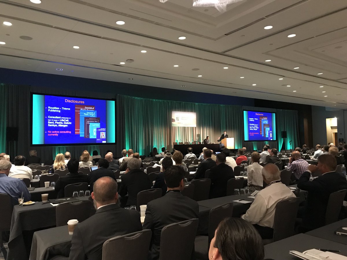 AWRConference's tweet photo. Kicking off #AWR2018 with a bang. See you in general session! #herniarepair #surgery #plasticsurgery #WashingtonDC https://t.co/wEEchwSvI7