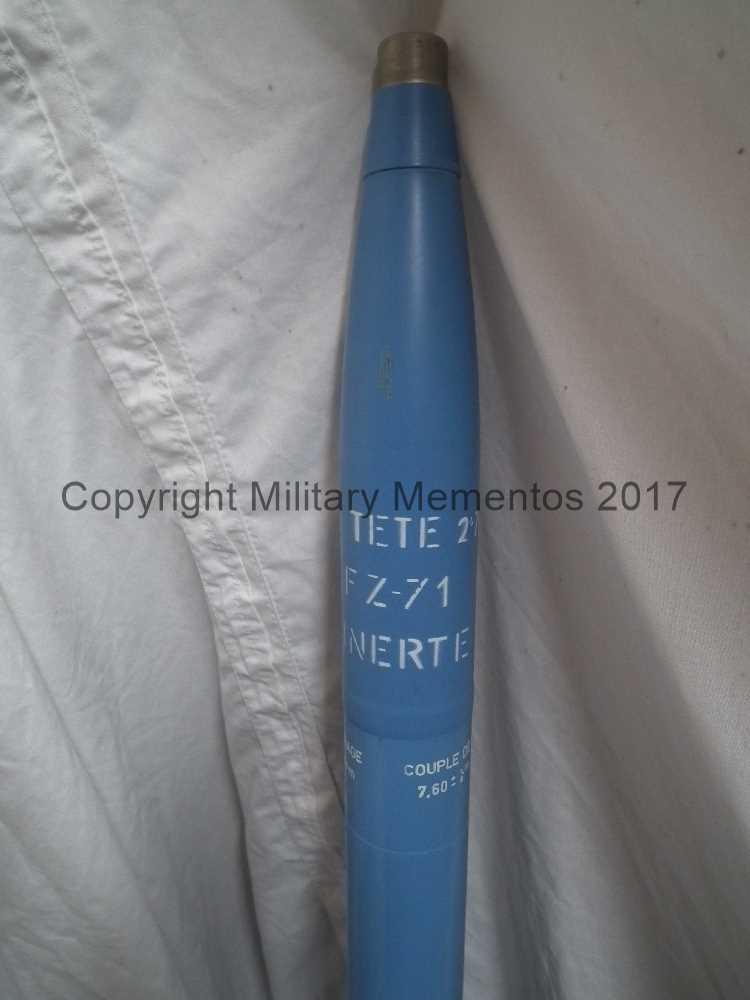 MilitaryMemento's tweet photo. The MM stall will be at the @dfv_show this weekend. Lots of goodies packed ready. Including this mint condition 2.75" rocket in its original storage tube https://t.co/Qpxcj9URtl
