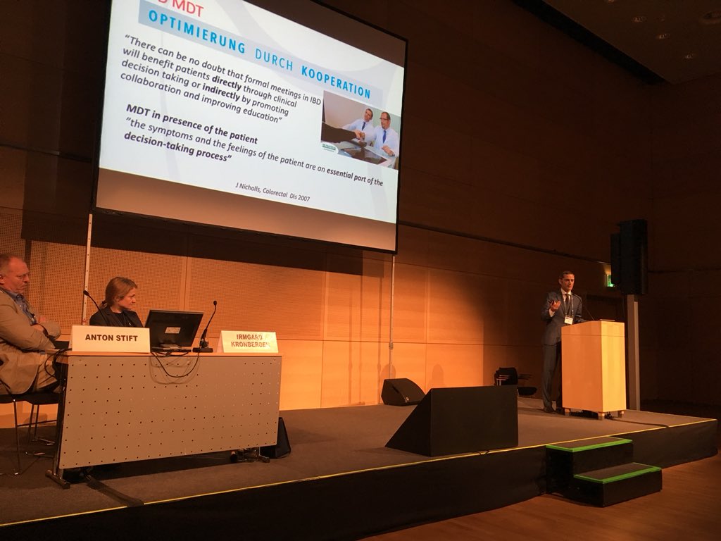digitaln1nja's tweet photo. Fantastic finish to the ÖCK (Austrian Surgeon Congress) with @AntoninoSpin guiding us through the Multidisciplinary IBD world and showing us newest trends in surgery.          Fun Fact: MD Spinelli speaks fluent German 🚀👍 https://t.co/fUWKLCXi3b