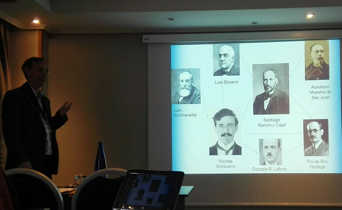 Histopatolomon's tweet photo. Historia de la patologia. 
Nicolás Achúcarro.
Sala de Cajal
#SEAP2018 #pathology #patologos #historiamedicina #historia #seap_iap @arhipa_SEAP https://t.co/SeZv8WBsvH
