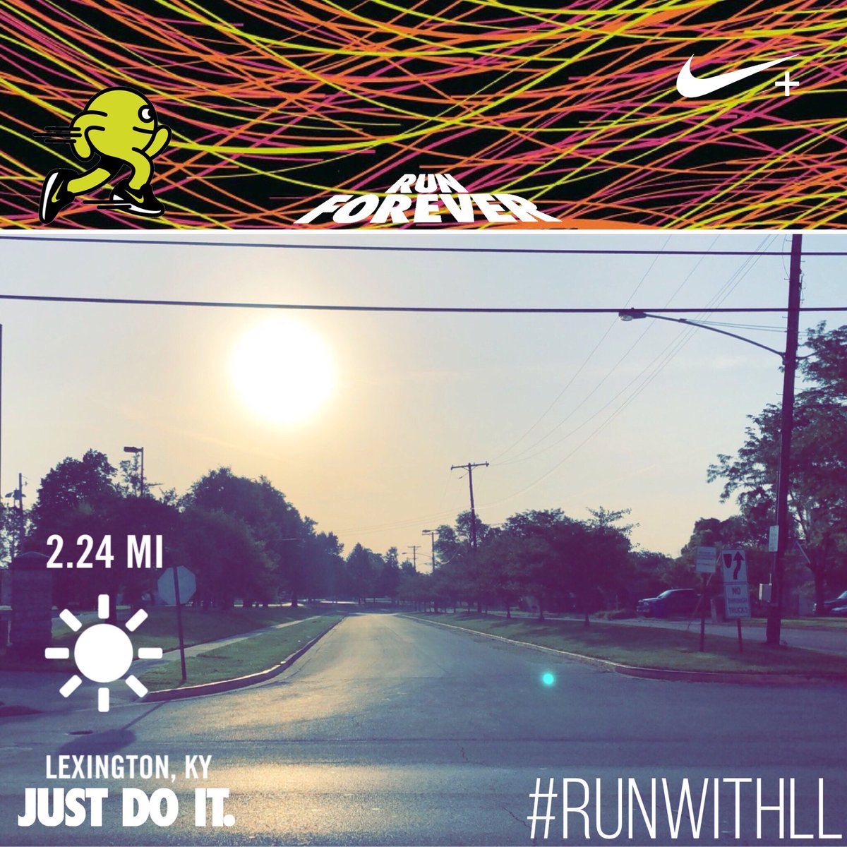 LaMontrose's tweet photo. During every run, effort is more important than distance &amp; speed!

Just finished a dope 2.24mi recovery run w/⁦@NikeRunning Coach⁩ @BennettRun

#NikePlus
#JustDOit
#runwithLL https://t.co/LpxgVx67mI