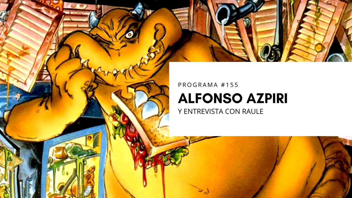 TomosyGrapas's tweet photo. EN NUESTRO ÚLTIMO PROGRAMA Homenajeamos al maestro Alfonso Azpiri https://t.co/eP0mdHW0Z0 https://t.co/ooOQ9eJG4H