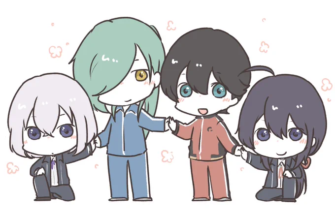 >>初期脇差組を描いてください! 