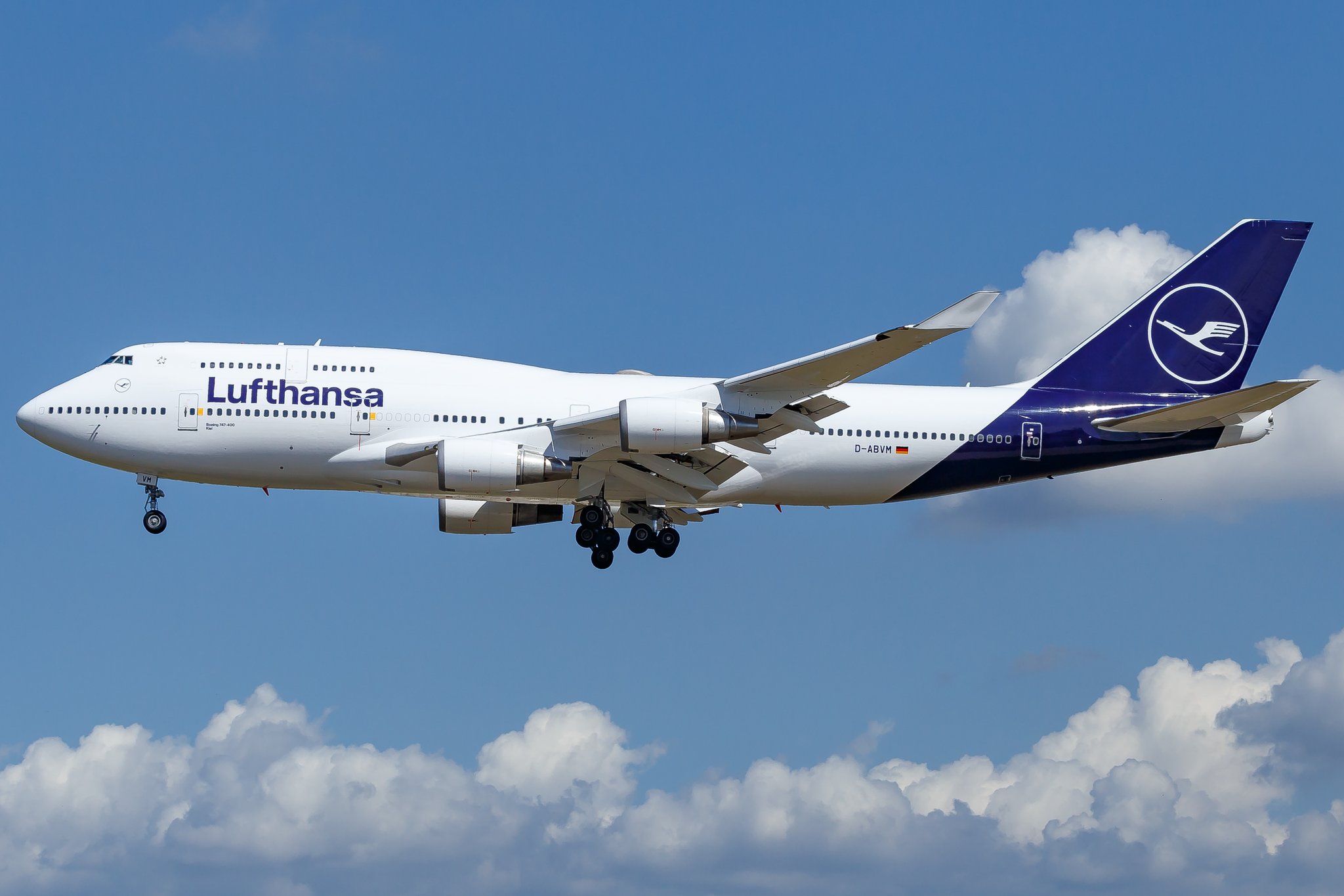 1/200 B747-400 ルフトハンザ 50 Years Lufthansa & Boeing D