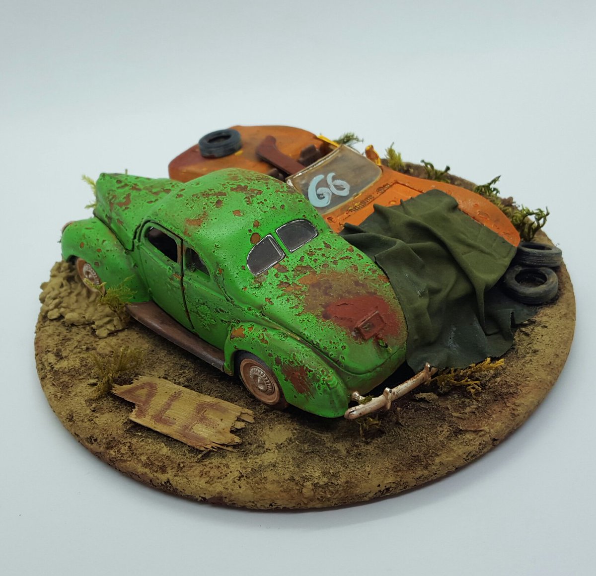 oldwheelsstory's tweet photo. #ForSale #handMade #junkyard #diorama 1/32 #scale #Chevrolet #Corvette and #fordDelux
Visit my #store on #etsy for more photos and price
https://t.co/LpwpNRN7yR
#scaleModel #junkyardModel #abandonedCars #leftCars #scaleCarModel #classicCars #classicJunkyard #americanMuscle #132 https://t.co/CI7xUlC31E