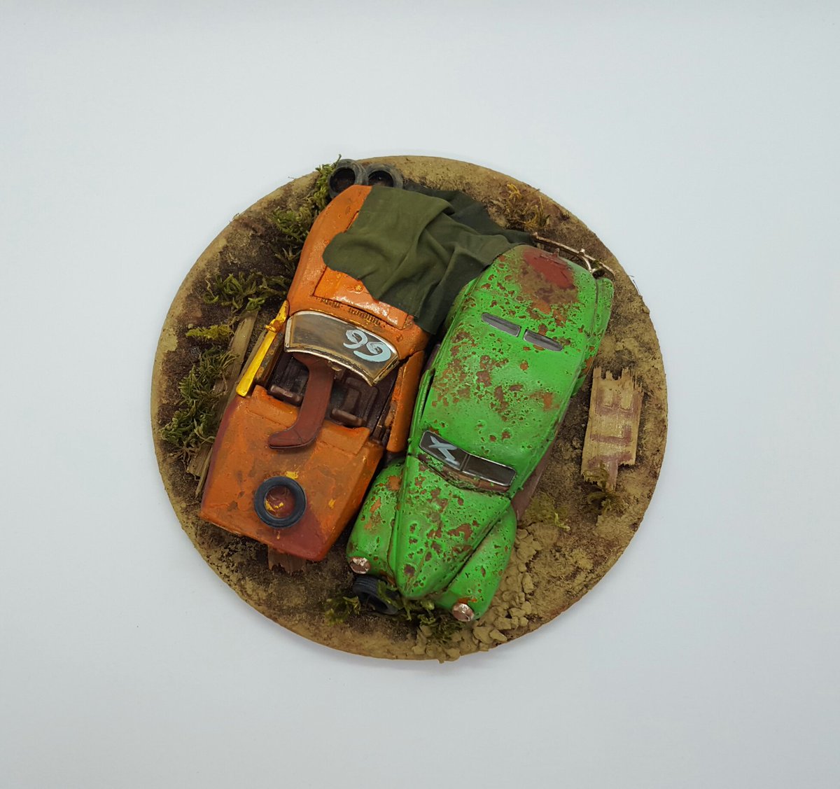 oldwheelsstory's tweet photo. #ForSale #handMade #junkyard #diorama 1/32 #scale #Chevrolet #Corvette and #fordDelux
Visit my #store on #etsy for more photos and price
https://t.co/LpwpNRN7yR
#scaleModel #junkyardModel #abandonedCars #leftCars #scaleCarModel #classicCars #classicJunkyard #americanMuscle #132 https://t.co/CI7xUlC31E
