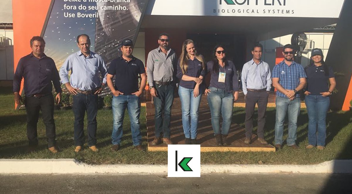 Koppertbr's tweet photo. Equipe Koppert e parceiros da Rede Agro na Bahia Farm Show que acontece até amanhã 09/06 em Luís Eduardo Magalhães🌿🐞🐝🐛
#koppert #controlebiologico #koppertbr #bahiafarmshow #bahiafarmshow2018 https://t.co/bQ3PLh6szC