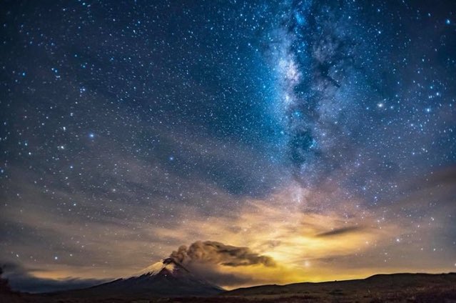 noctografosecu's tweet photo. Andrés Fernández, #NoctógrafosEcuador,
Vía láctea y el Cotopaxi
17mm / f2.8 / ISO3200 / 30s https://t.co/Os64TMEdk2