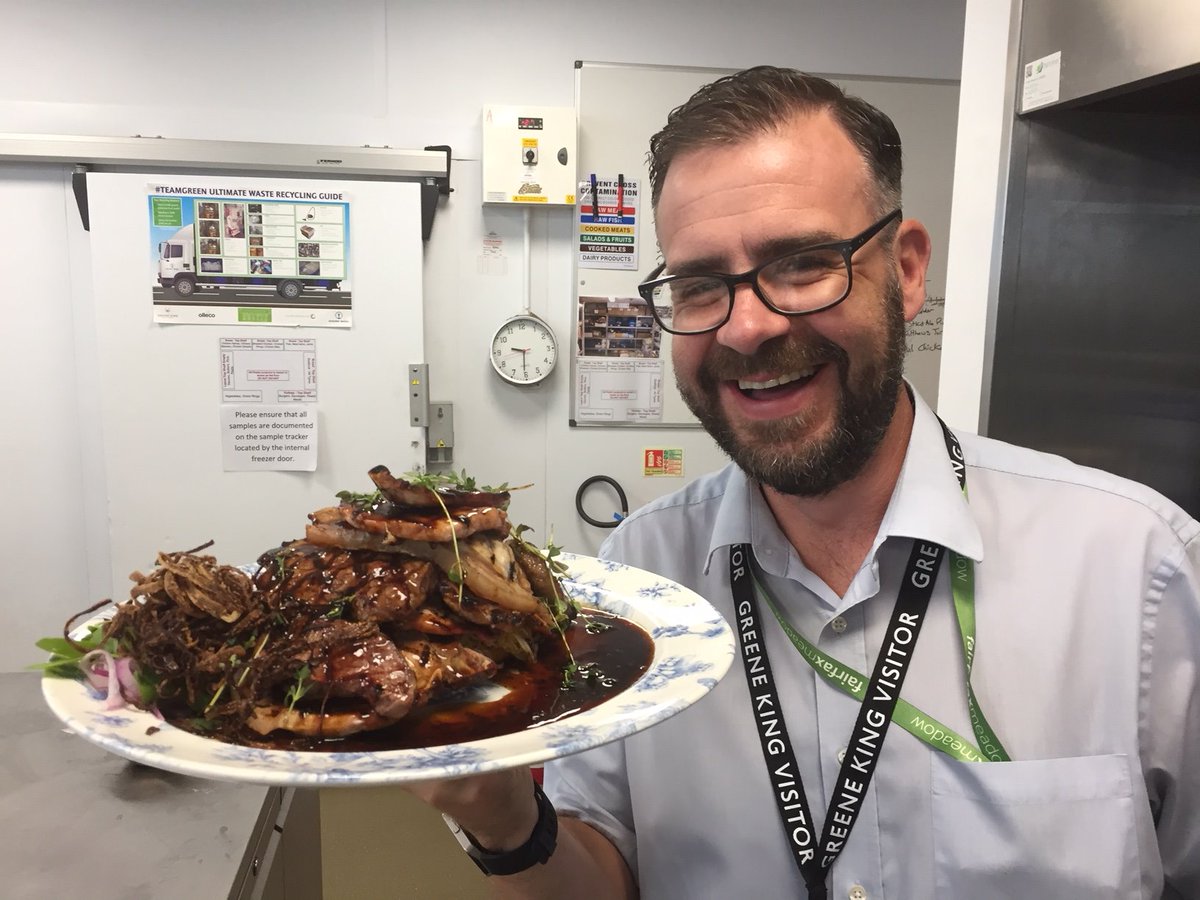 FairfaxMeadow's tweet photo. Some great ideas on display yesterday at the @greeneking development day including our innovative xxl challenge doner #tasty #delicious #lamb #foodprep #productdemo #showkitchen #newmenu #recipeinspiration https://t.co/8LRUSmohar