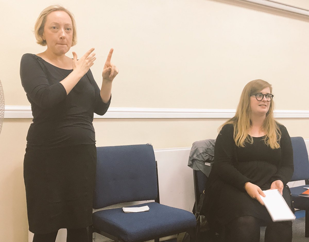 StopChanges2AtW's tweet photo. Now an update from @BDA_Deaf from Aine. Our position hasn’t changed and we remain against the cap. #StopChanges2AtW https://t.co/6u7QaFKM5C