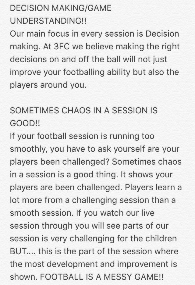 Academy3fc's tweet photo. Our Philosophy #3FCDevelopment ⚫️🔴 https://t.co/7QoTR6xQbm
