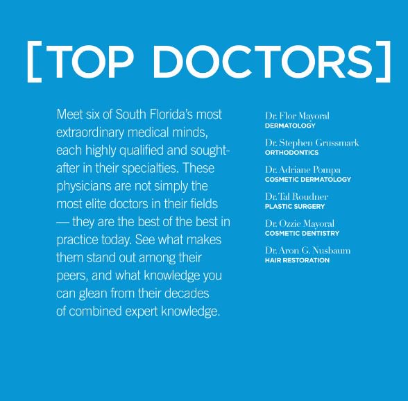 Miami_Hair's tweet photo. Congratulations to @Miami_Hair's Dr. Aron G. Nusbaum for being featured in the @MiamiIndulge Summer Issue as a Top Doctor in the #HairRestoration specialty. Read the full feature here: https://t.co/j5MjRUe9FG https://t.co/2gi7kvNLZR