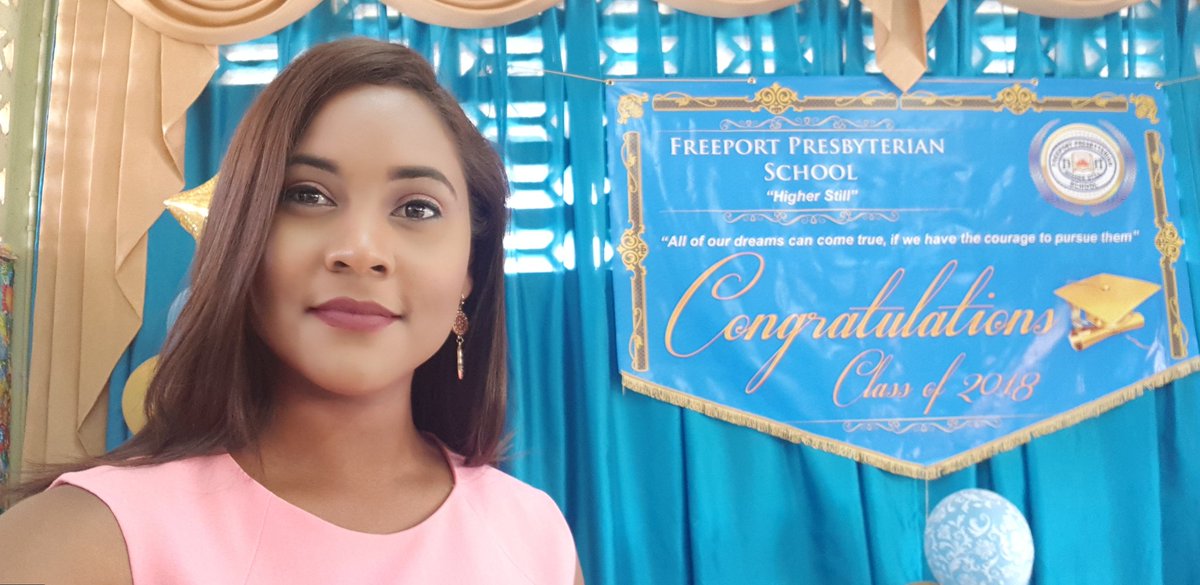 Seigonie's tweet photo. "All of our dreams can come true, if we have the courage to pursue them" - Walt Disney
Thank you Freeport Presbyterian Primary for having me as your Feature Speaker.
God bless you young souls. The world is yours now to change!
#graduation2018๐ #featurespeaker #grateful https://t.co/WHsbymYHO5
