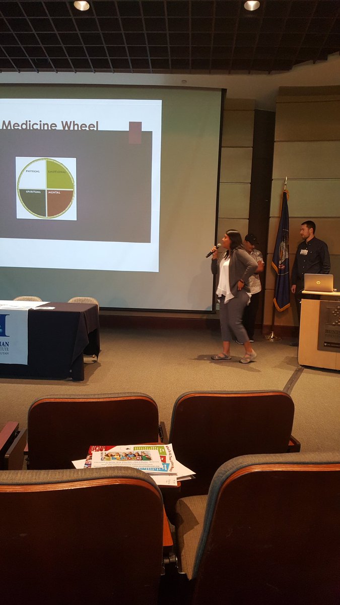 Using the medicine wheel to guide a holistic approach to youth health promotion, encompassing the family, spirituality, and education among the Native American population in Utah- and HPV is part of the conversation. #imwhpv ignite 5 minute talks