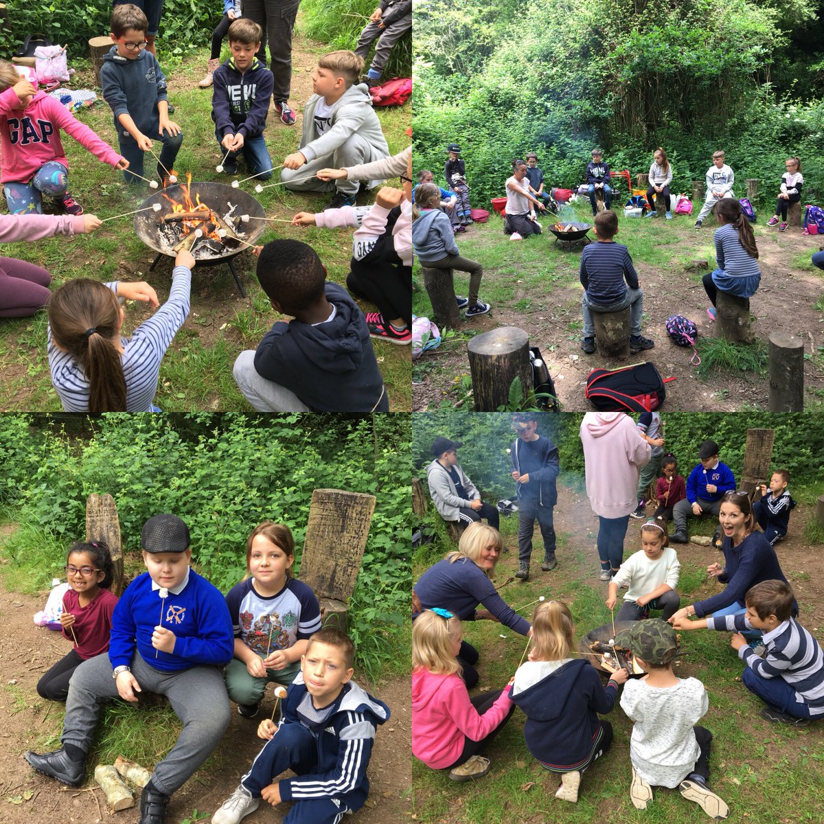 barnham_year34's tweet photo. Wow! What a magical day we had at Kingley Vale today. Thank you to #chichesterforestschools for showing us how to make wands&amp;broomsticks and also how to light a fire 🔥 We had great fun and are looking forward to the rest of Year 3/4 going on Monday! #inspire #forestschool #learn https://t.co/rj7E8z0dVM