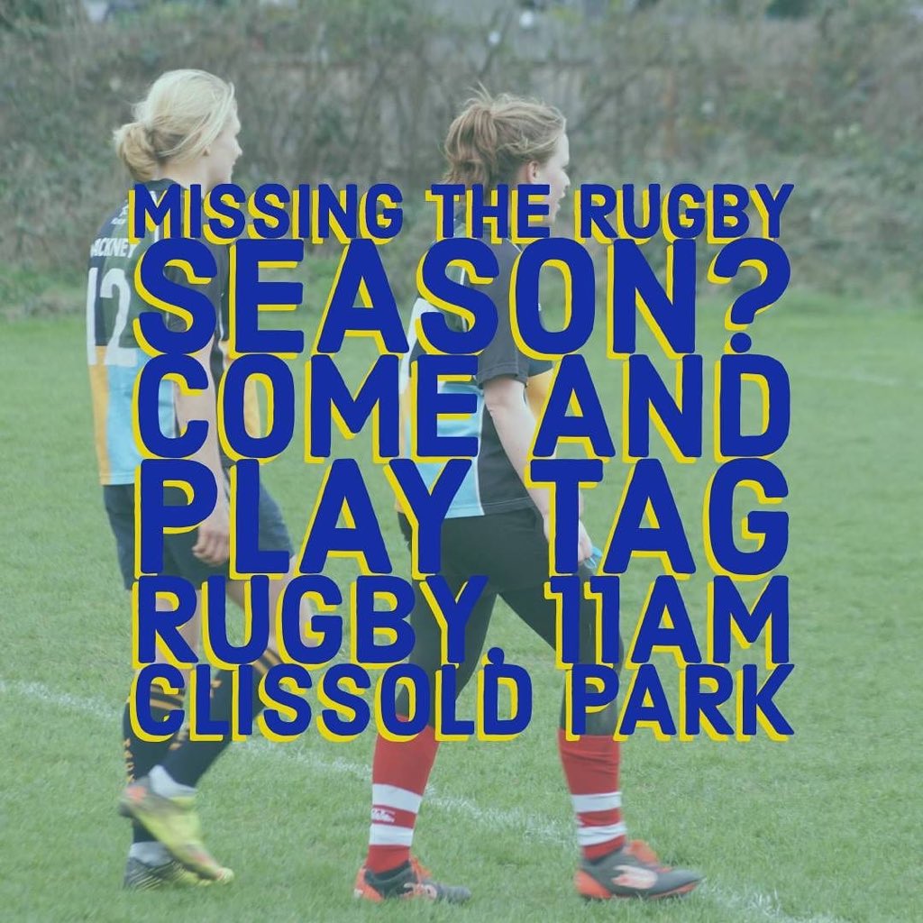 HackneyLadies's tweet image. Not playing 7’s this weekend? Have Rugby FOMO?
