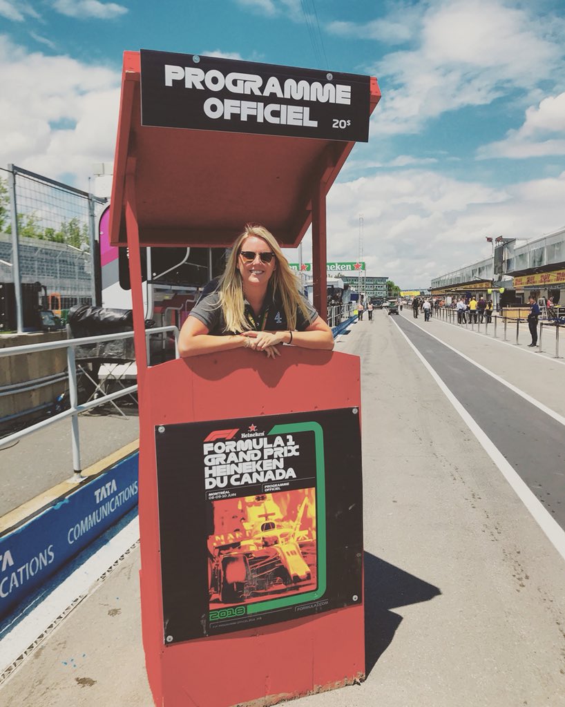 kirtb's tweet photo. New job working out splendidly
#getemwhileyacan #rolluprollup #c4f1 #CanadaGP https://t.co/cWFA59mlyR