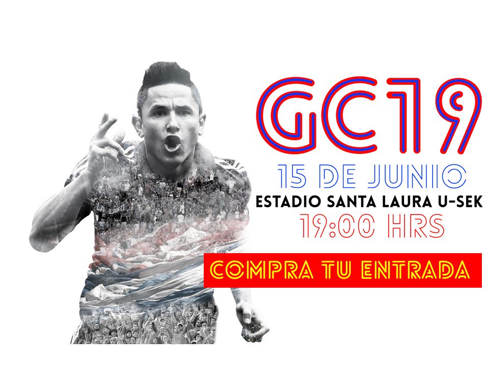 Acompáñanos en esta fiesta del fútbol! Yo ya confirmé!!
compra tu entrada en despedidacanales.ticketpro.cl