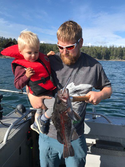 BCFishingResort's tweet photo. June Fishing Specials from Trailhead Resort - https://t.co/mpSXLrWMwj Mike Hovey is teaching his children how to caught a fish. The next Trailhead Guides love being on the water. We have dates open if you want to take your family fishing. Contact us. https://t.co/wvcFfubgPc
