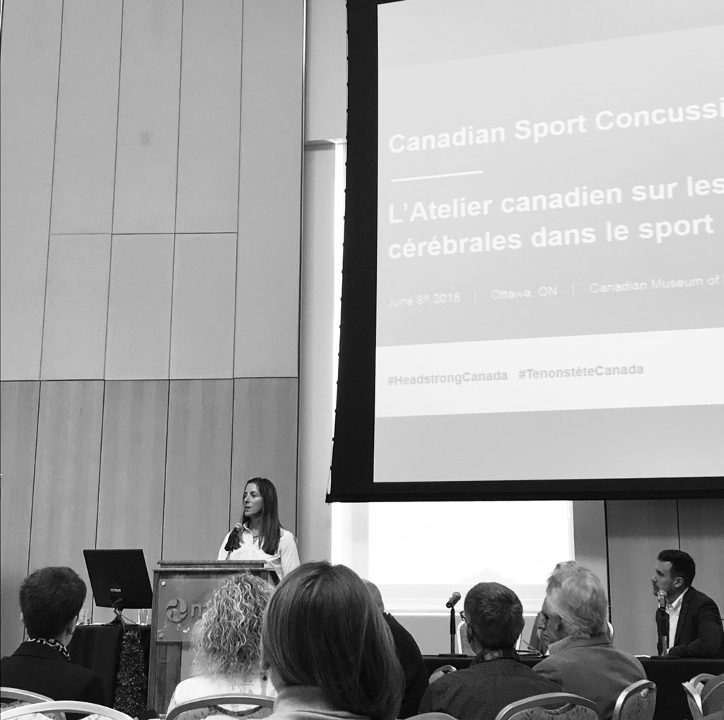 AthletesCAN's tweet photo. #CDNAthleteLeaders @mercedesnicoll & @robbi_weldon talk about #Concussion experience. Know the symptoms, speak up, lean on teammates, NSOs following through on support is so important for athletes to return to health & play.
#WeAreHeadstrong
#ConcussionSmart
#AthleteSafety https://t.co/VkBtwJvTGx