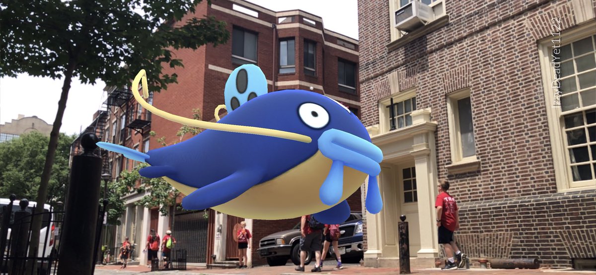 Sn3ak3r_Fr3ak3r's tweet image. Best part of this #WaterEvent are the #ARPlusMode pics .. #PokemonGo