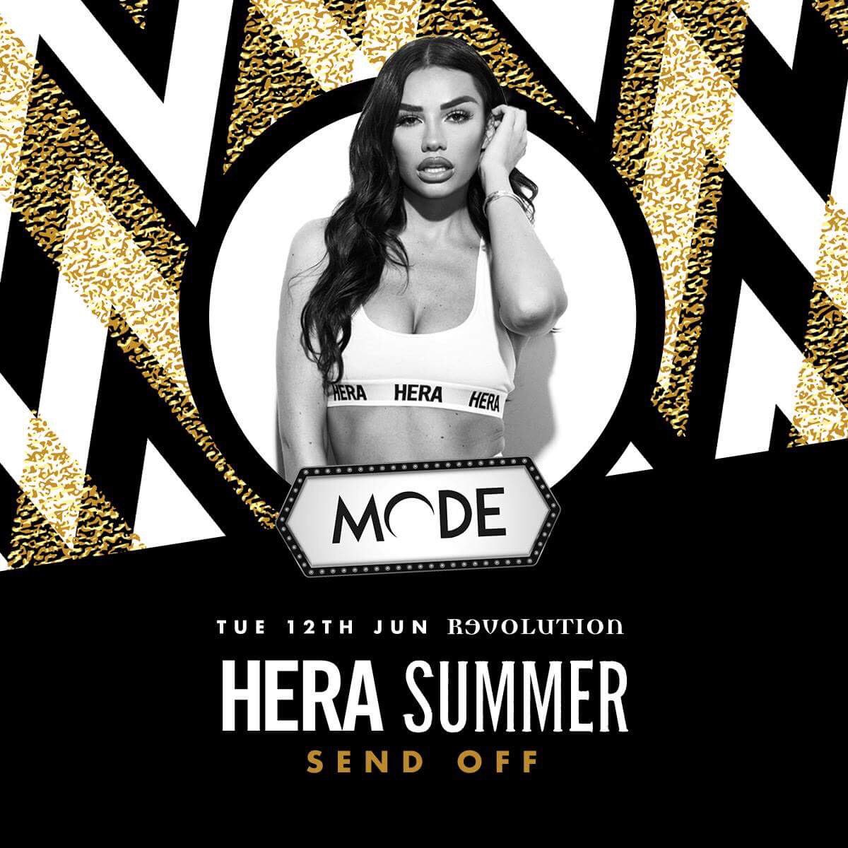 ModeCardiff's tweet photo. It's the mode summer send off, and what better than a HUGE stash of HERA clothes to fill your summer wardrobe... TICKETS// https://t.co/qxRCkNll5B
VIP/TABLES// +44 7796 966810

#REVSDAY https://t.co/JWn2CoCrOv