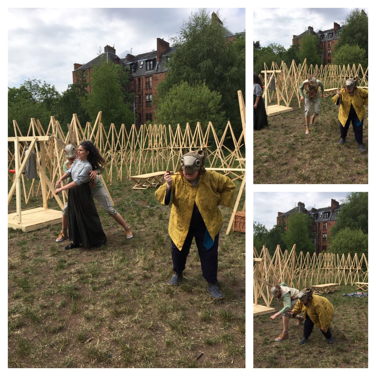 On location with National Theatre of Scotland and their new show about autism #TheReasonIJump - more <a href="/BBCScotlandNews/">BBC Scotland News</a> shortly