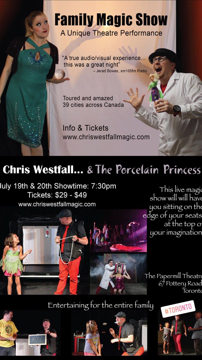 westfallmagic's tweet image. Magic @McSorleysGrill fans!   Great news.  Save 25% on tickets now for big magic show in the area using promo code: Mcsorleys 

At chriswestfallmagic.com