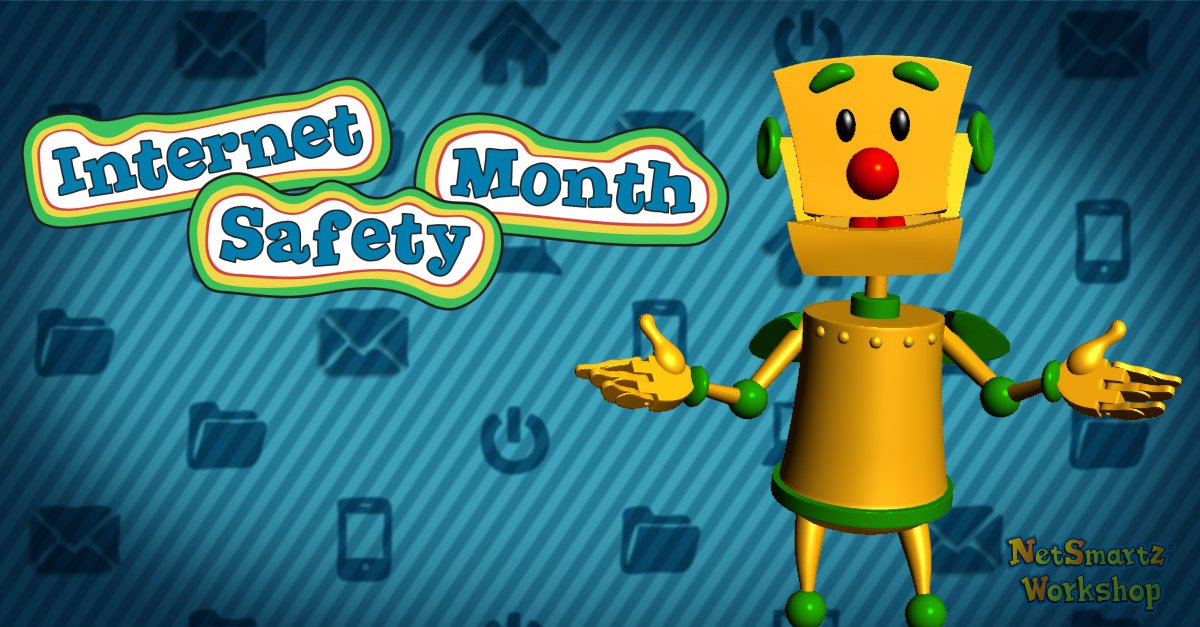 NetSmartz's tweet photo. June is #InternetSafetyMonth! Now that schools are getting out for the summer, your children may be spending more time online. Visit https://t.co/H2BEQxFDg1 and start getting involved in your child's online life. https://t.co/Uw6NoGEgSo