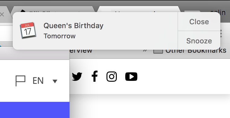 ColliOBrien's tweet photo. Thanks for the heads up, Apple. I don't know what I'd have done if I'd missed this. #limorte' https://t.co/lHlxN1PE3p